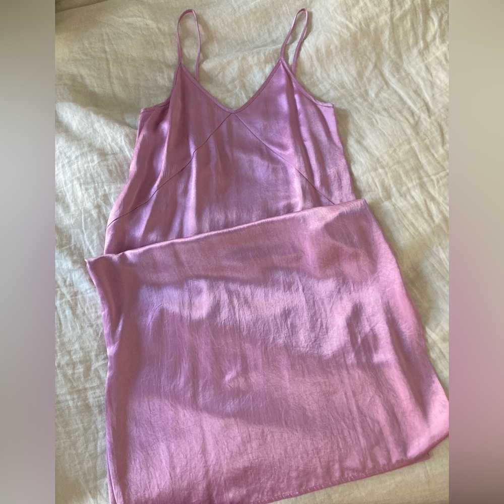 Everlane limited edition slip dress 100%silk